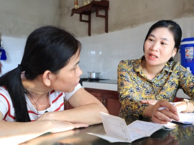Quang Tri: Home visits on independent living, policies related to persons with disabilities and physical access for persons with disabilities
